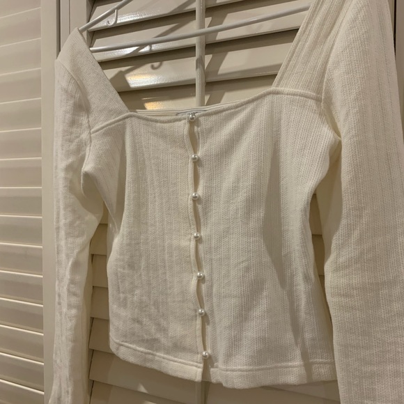 Petite Studio Juliet White Top - Picture 13 of 16